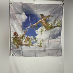 Lil Nas X Banner Tapestry (polyester) 3x3Ft. With 4 Grommets